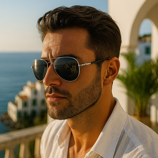 GAFAS AVIADOR MILANO | Estilo Clásico Reinventado con Elegancia Mediterránea
